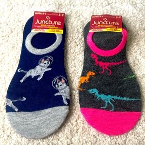 - 🍒 3 for 25 🍒 Women’s Juncture Ultra Low Shoe Liner Socks lot of 2